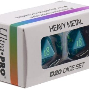 UP Dice Heavy Metal Vivid D20 Set - - Image 7