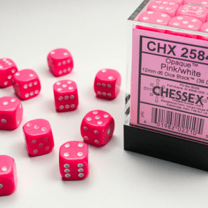 36d6 Dice Block (12mm): Opaque (Assorted Colours) - Image 7