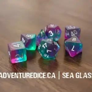 7-Piece RPG Dice Set: Water Themed - Image 7