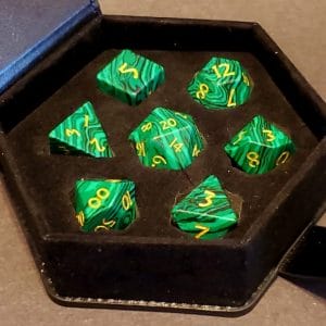 7-Piece RPG Gemstone Dice Set: - Image 7