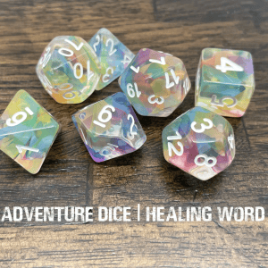 7-Piece RPG Dice Set: RPG Themed - Image 8
