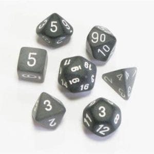 7-Piece RPG Dice Set: Frosted - - Image 8