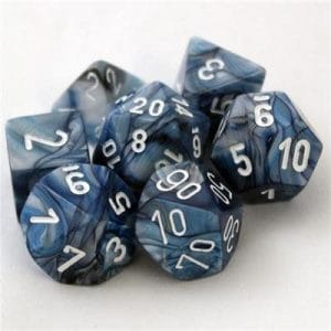 7-Piece RPG Dice Set: Lustrous - - Image 8