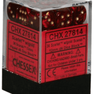 36d6 Dice Block (12mm): Scarab (Assorted Colours) - Image 8