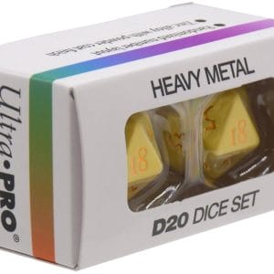 UP Dice Heavy Metal Vivid D20 Set - - Image 8