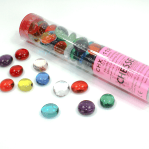 Tube of Glass Counters Translucent Colour - Image 8