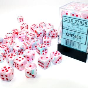36d6 Dice Block (12mm): Festive (Assorted Colours) - Image 8