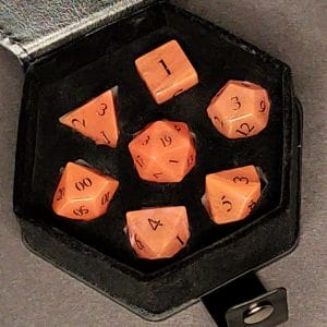 7-Piece RPG Gemstone Dice Set: - Image 8