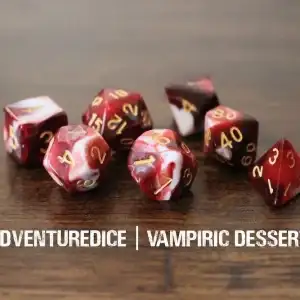 7-Piece RPG Dice Set: Ice Cream Dice - Image 8