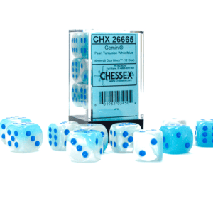 12d6 Dice Block (16mm): Gemini Translucent (Assorted Colours) - Image 9