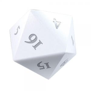 UP Dice Heavy Metal Vivid D20 Set - - Image 9