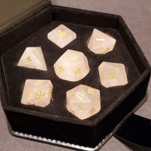 7-Piece RPG Gemstone Dice Set: - Image 9
