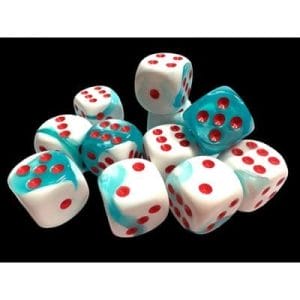 12d6 Dice Block (16mm): Gemini (Assorted Colours) - Image 9