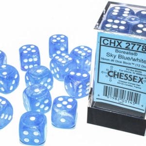 12d6 Dice Block (16mm): Borealis Luminary (Assorted Colours) - Image 9